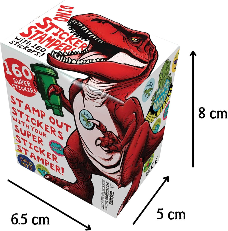 Dinosaur Sticker Stamper by House of Marbles Art and Craft for Kids 3yrs+