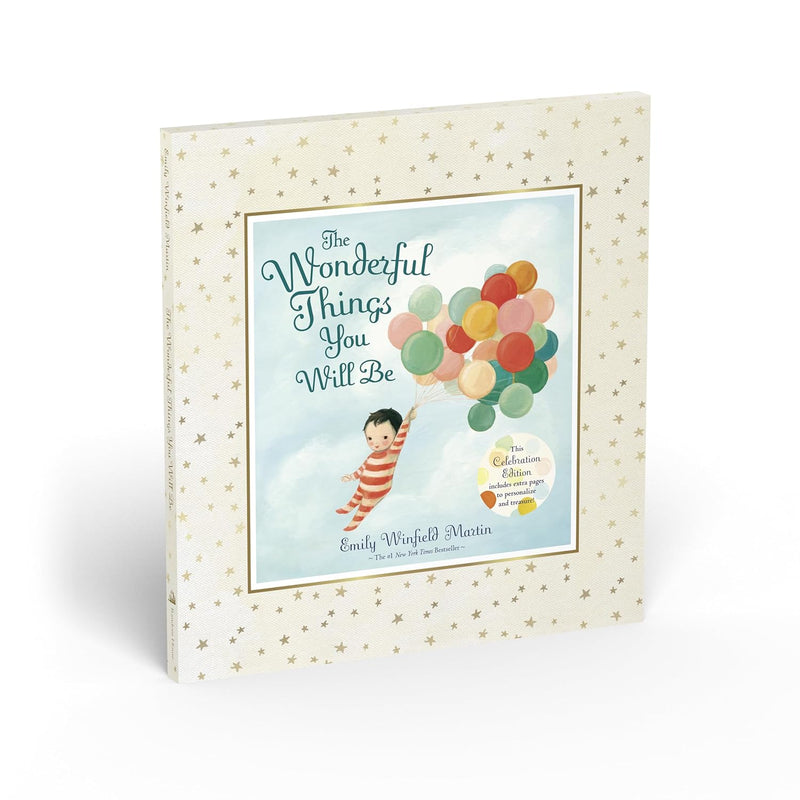 The Wonderful Things You Will Be Deluxe Edition (Hardcover) by Emily Winfield Martin, Baby Gifts Idea, Newborn Gift Kids Book