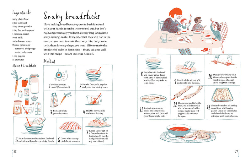 My First Cook Book Bake, Make and Learn To Cook (Hardcover) Kids Book