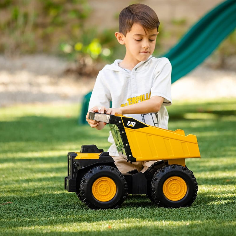 CAT Steel Mighty Dump Truck XL Toy Vehicles Gift Idea for 3yrs+