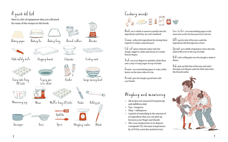 My First Cook Book Bake, Make and Learn To Cook (Hardcover) Kids Book