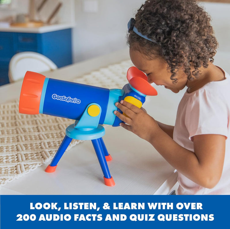 Geosafari® Jr Talking Space Explorer (featuring Emily Calandrelli) by Educational Insights Early Science STEM Developmental Toys for Kids Best Seller Clearance 4yrs+