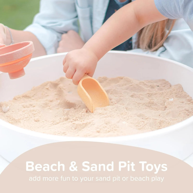 Inspire My Play Pastel Silicone Mini Scoops 4pcs Motor Skills Developmental Toys 10m+