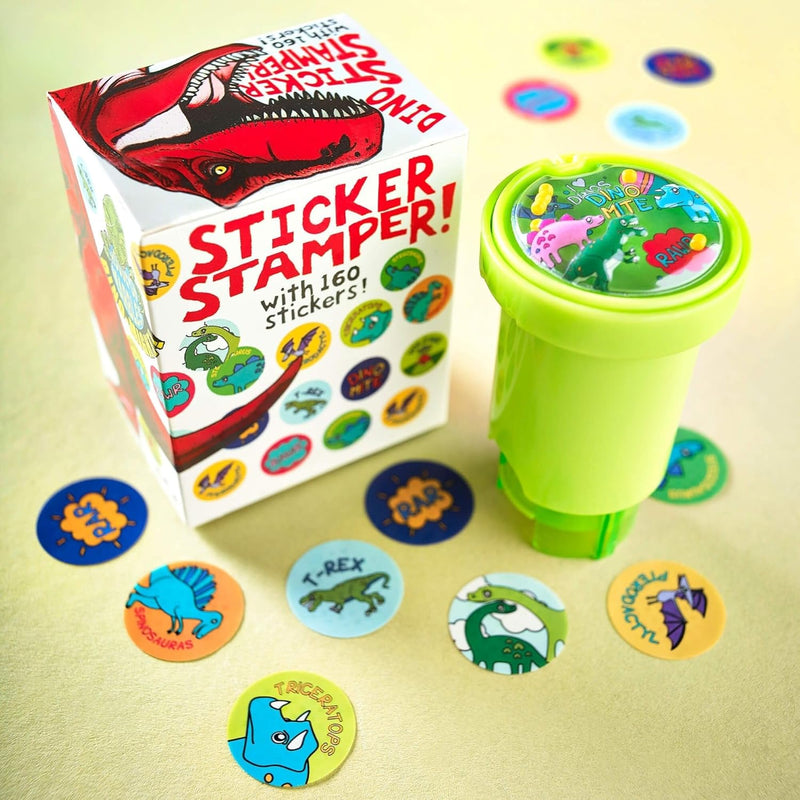 Dinosaur Sticker Stamper by House of Marbles Art and Craft for Kids 3yrs+