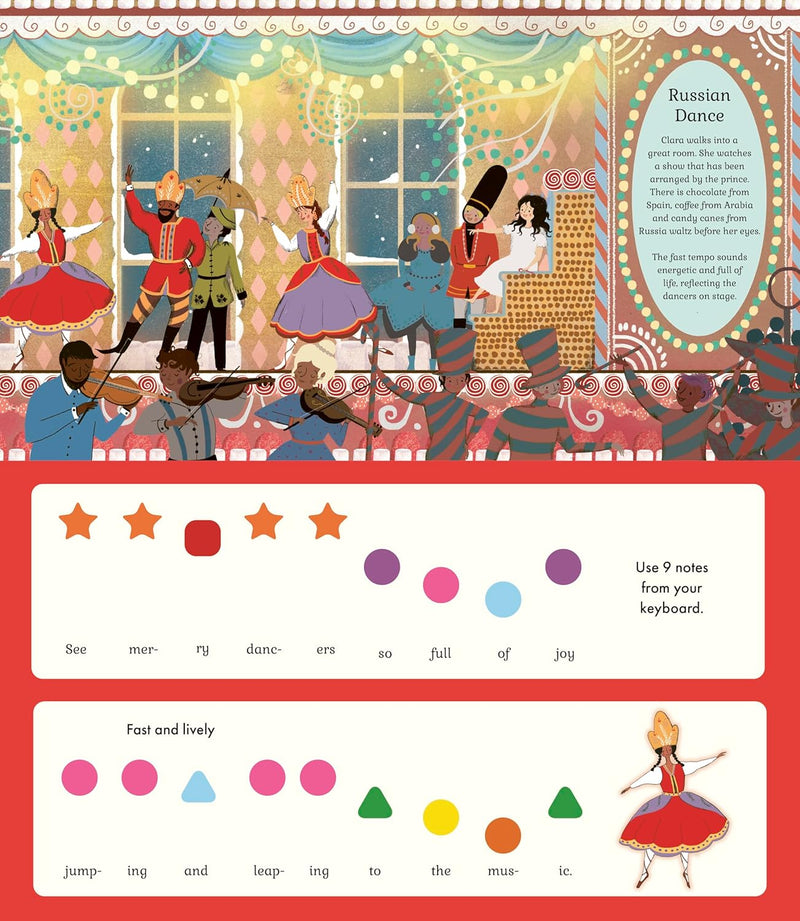 The Story Orchestra I Can Play The Nutcracker (Hardcover) Musical Gifting Kids Book Gifting Idea for 5yrs+