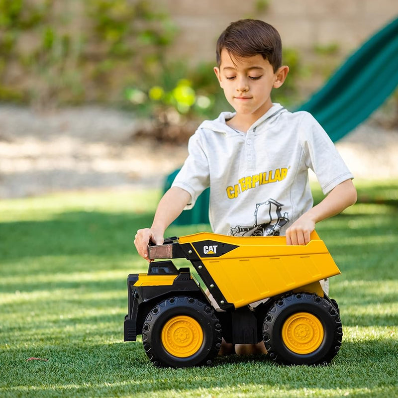 CAT Steel Mighty Dump Truck XL Toy Vehicles Gift Idea for 3yrs+
