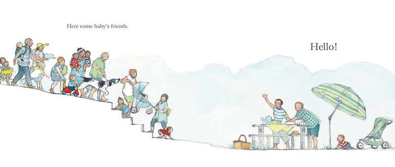 Baby Day (Board Book) by Jane Godwin, Davina Bell, Freya Blackwood Kids Book Baby Gifts Idea Australian Authors