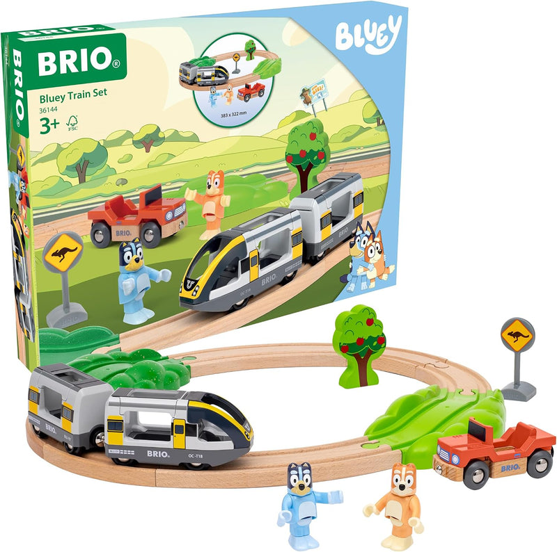 BRIO Bluey Train Set 15pcs 3yrs+