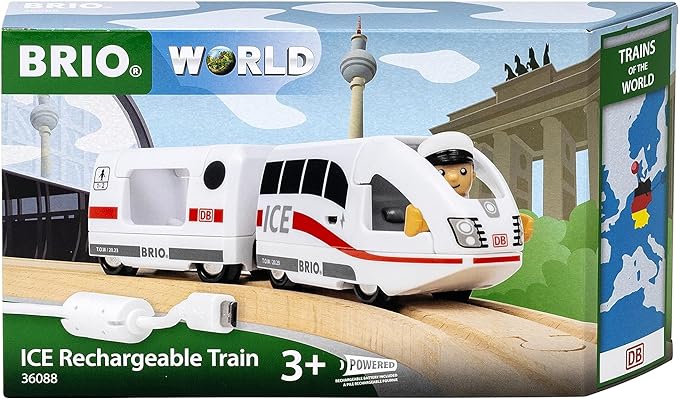 BRIO ICE Rechargeable Train Battery Operated 3pcs Best Seller  3yrs+