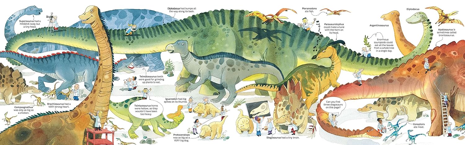 Big Book Of Dinosaurs (Hardcover)