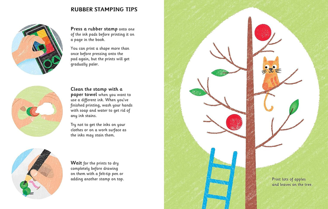 Rubber Stamp Activities Garden (Hardcover)