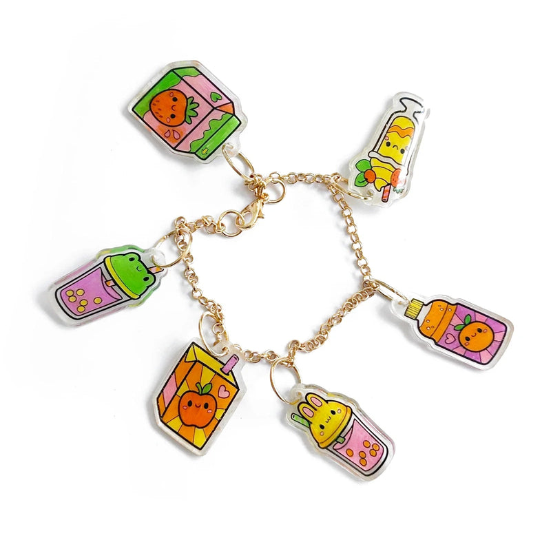 Tiger Tribe Shrinkorama Charm Bracelet Kawaii Drinks Art and Craft for Kids 4yrs+
