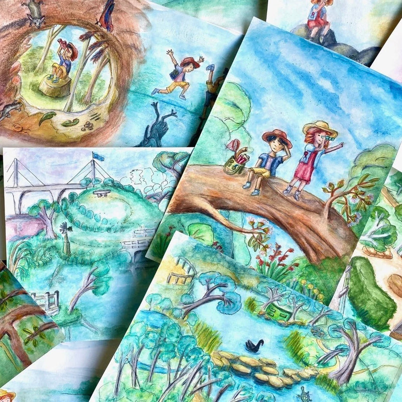 Melbourne's West Adventure Guide Gone Exploring 5 Mystery Family Adventures Trails & 15 Outdoor Activities by Gumnut Trails Outdoor Travel Toys 2yrs+