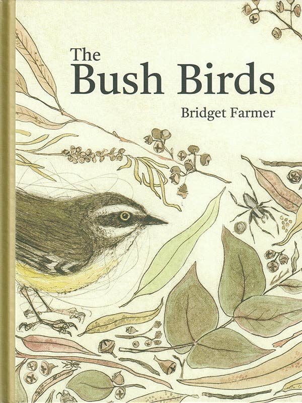 Bridget Farmer Printmaker The Bush Birds Children's Lift The Flap Book Interactive Book (Hardcover) Kids Book