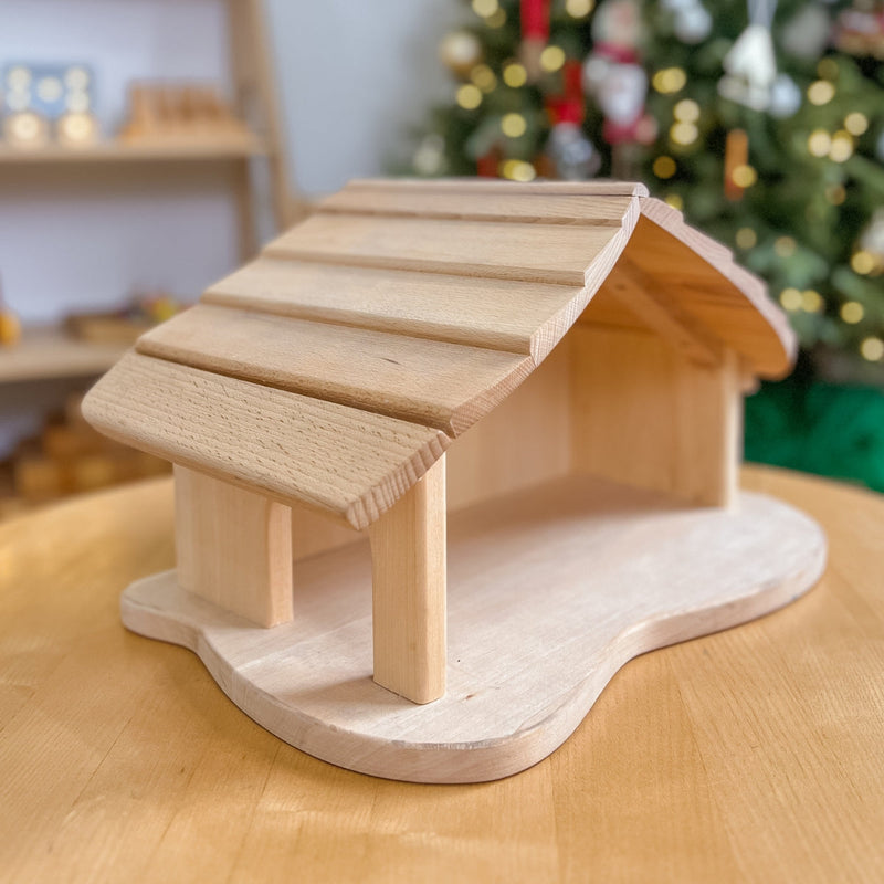 Gluckskafer Wooden Stable Gifting Idea for 12m+