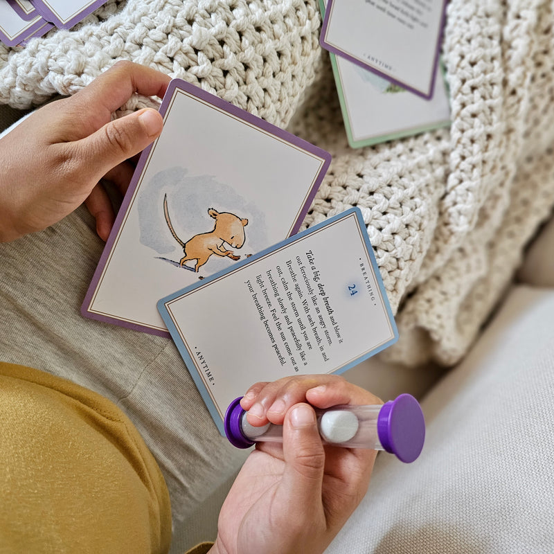 eeBoo Centering Cards Anytime Mindfulness Early Literacy Best Seller 3yrs+