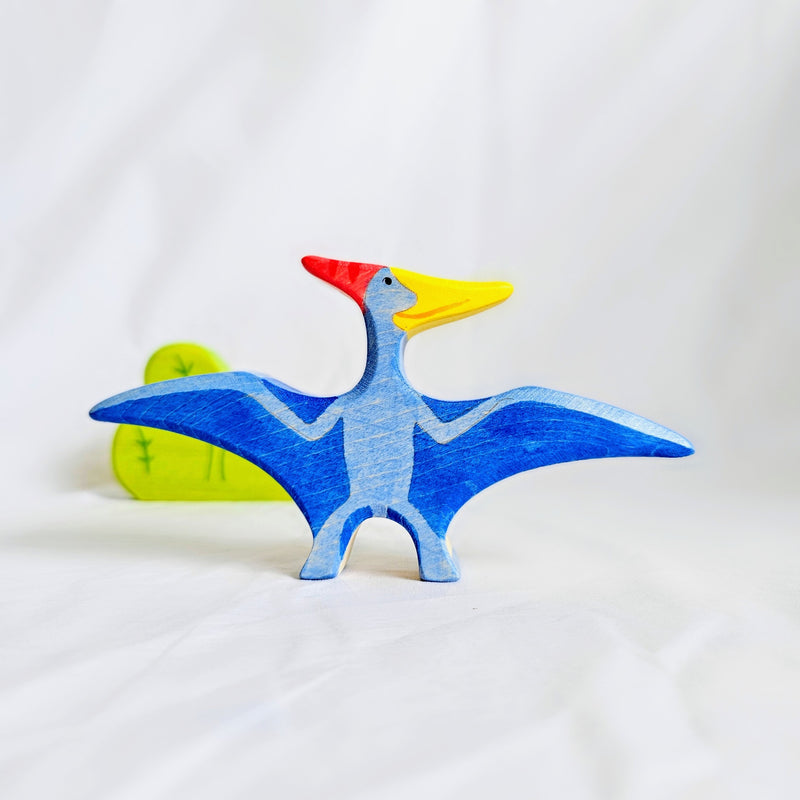 Holztiger Pteranodon Wooden Animals Dinosaur Toy Dinosaur and Dragon Theme 3yrs+