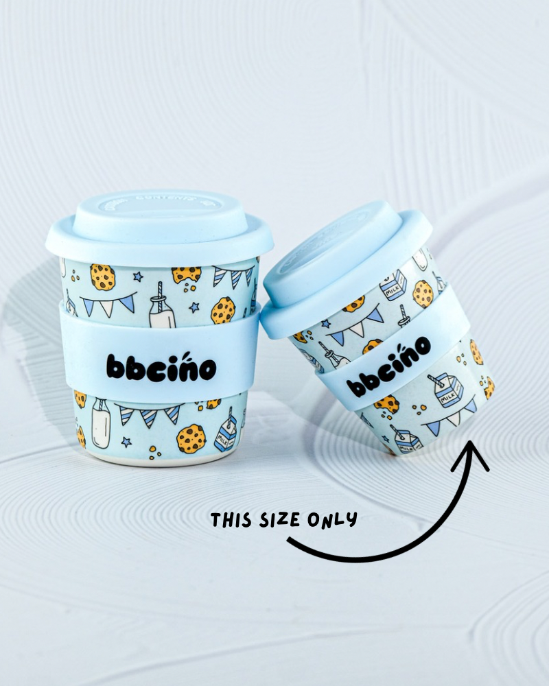 BBcino Tough Cookie in Blue 120ml Babycino