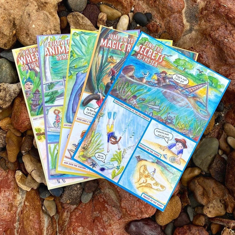 Melbourne's South Adventure Guide Seaside Exploring 5 Mystery Family Adventures Trails & 15 Outdoor Activities by Gumnut Trails Outdoor Travel Toys 2yrs+