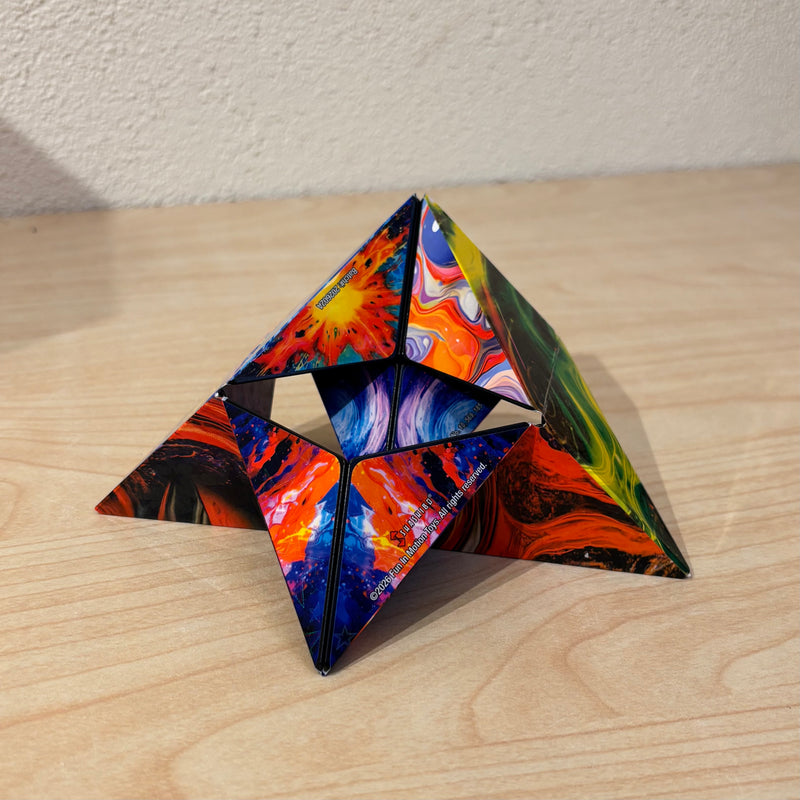 Shashibo Cosmos Shape Holographic Shifting Puzzle Box Fidget Travel Toys Sensory Toys 8yrs+