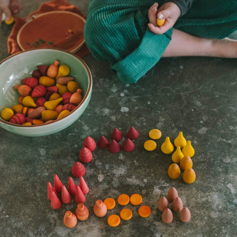 Grapat Mandala Half Mix Warm 9 Colours 81pcs NEW 2026 3yrs+