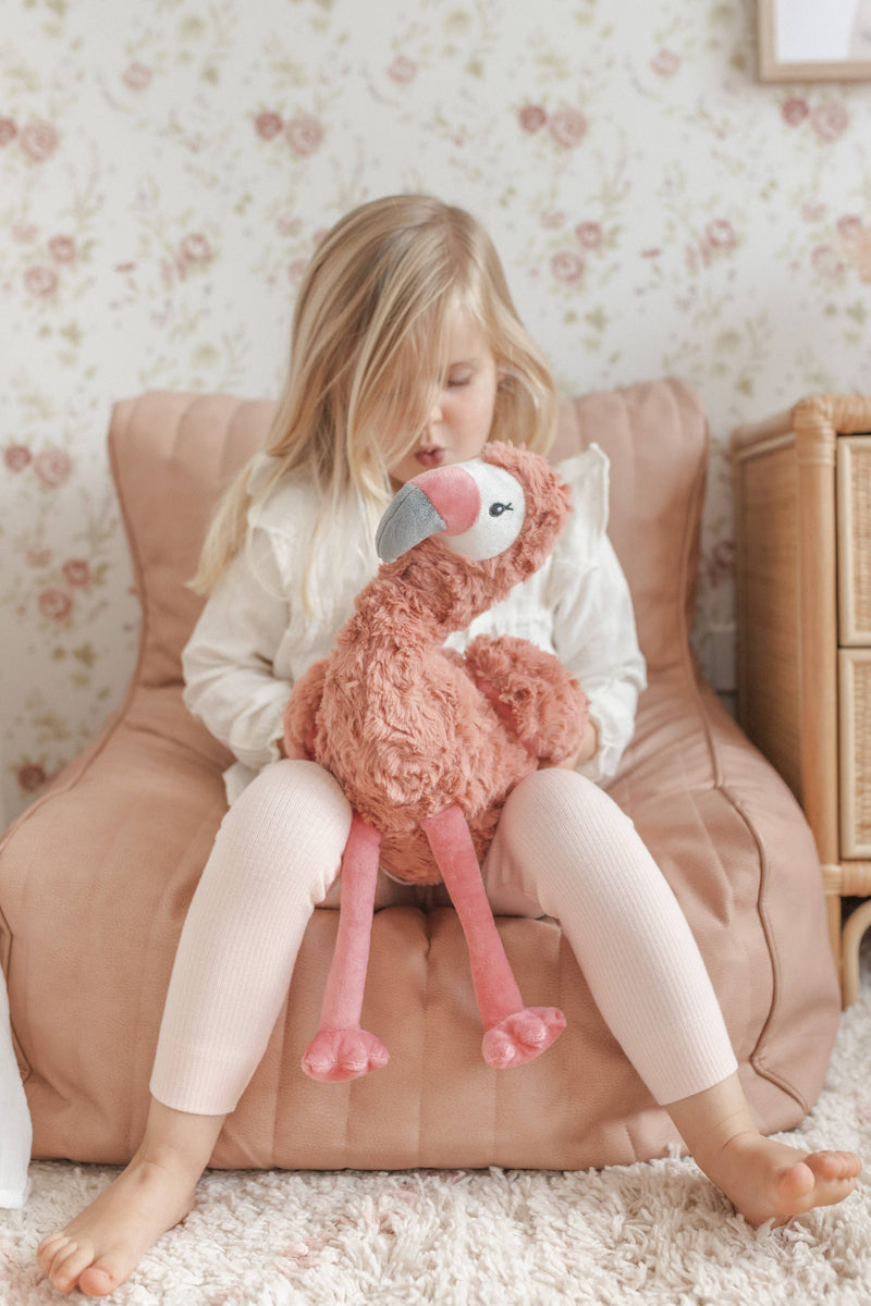 Mindful and Co Kids Francesca The Sensory Flamingo Weighted Plush Toys Wellbeing Gifting Idea 3yrs+