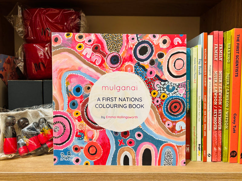 Mulganai: A First Nations Colouring Book (Paperback) by Emma Hollingsworth Activity Book Australian Authors Art and craft for kids 3yrs+