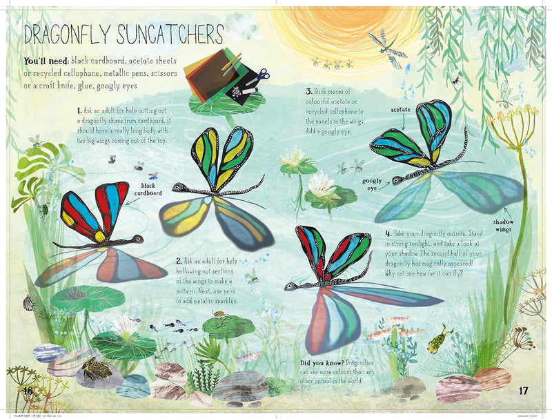 The Big Book Of Nature Art (Hardcover) by Yuval Zommer: Nature kids book