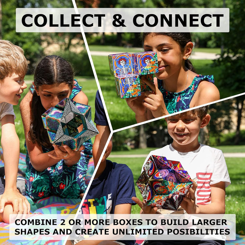 Shashibo Explorer Series Assorted Shape Shifting Puzzle Box Fidget Travel Toys Sensory Toys Best Seller 8yrs+