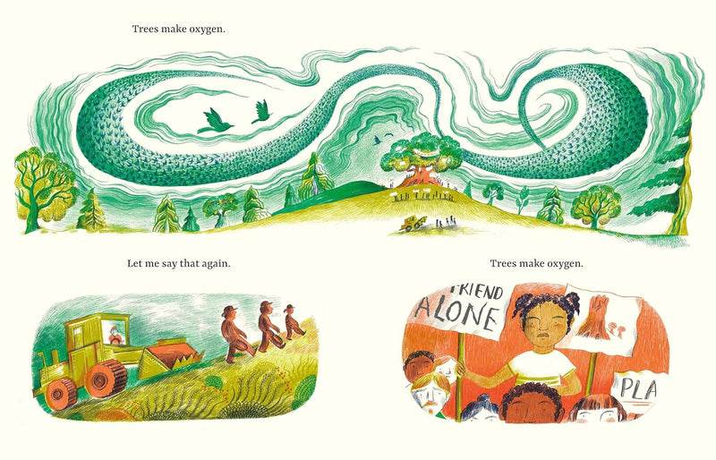 Leave The Trees Please (Hardcover) by Zephaniah Benjamin and Castrillon Melissa Kids Picture Book