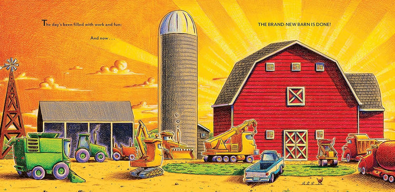 Construction Site: Farming Strong, All Year Long (Hardcover) Kids Picture Book