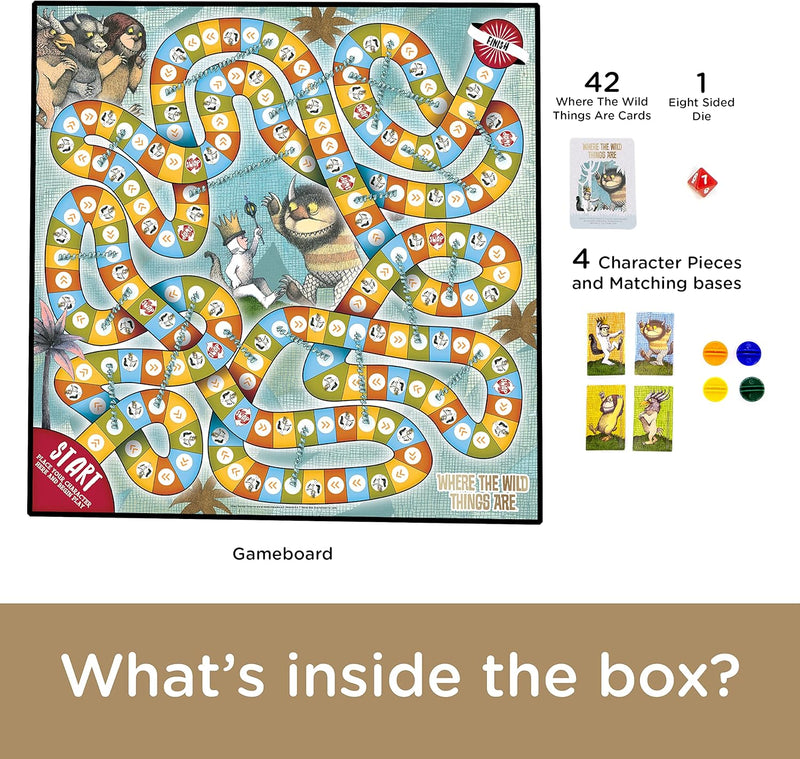 Where The Wild Things Are: Journey Board Games for kids 8yrs+
