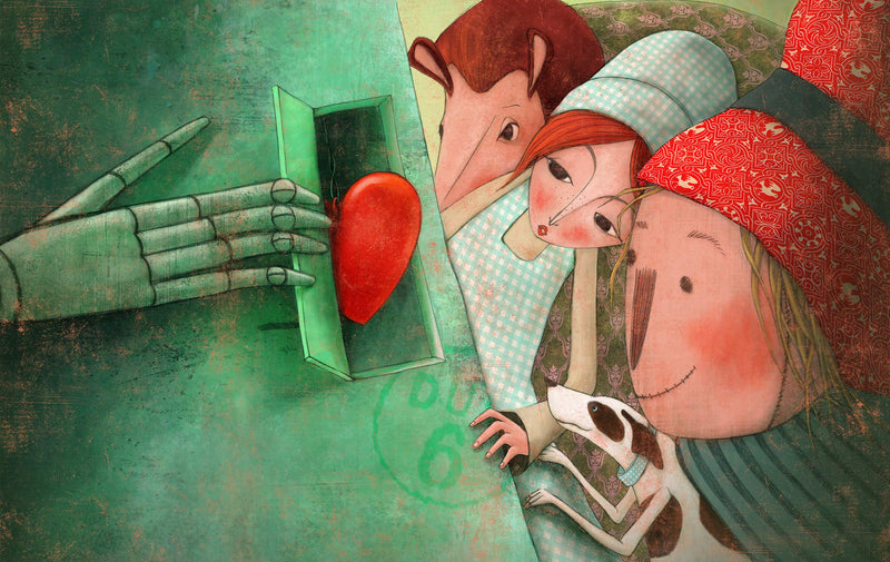 Wizard Of Oz (Hardcover) by Lyman Frank Baum, Manuela Adreani The Classic Children's Book Kids Picture Book