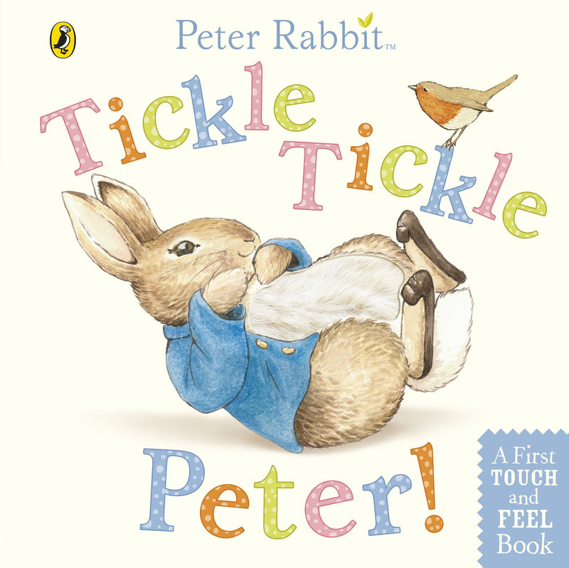 Peter Rabbit: Tickle Tickle Peter! Touch and Feel (Board Book) by Beatrix Potter Kids Interactive Book Baby Gifts Idea
