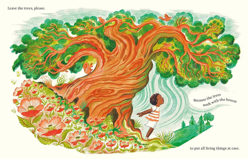 Leave The Trees Please (Hardcover) by Zephaniah Benjamin and Castrillon Melissa Kids Picture Book