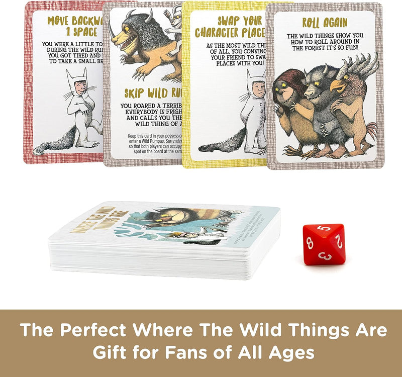 Where The Wild Things Are: Journey Board Games for kids 8yrs+