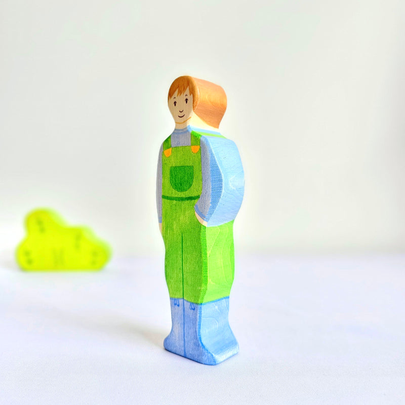 Holztiger Farmer Male Wooden Figures 3yrs+