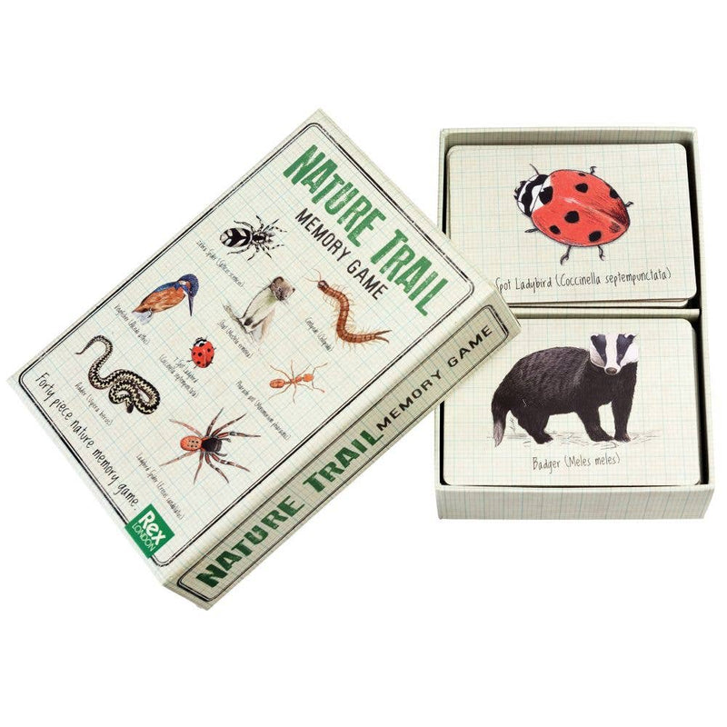 Rex London Nature Trail Memory Game Kids Educational Matching Game for Memory & Nature Learning