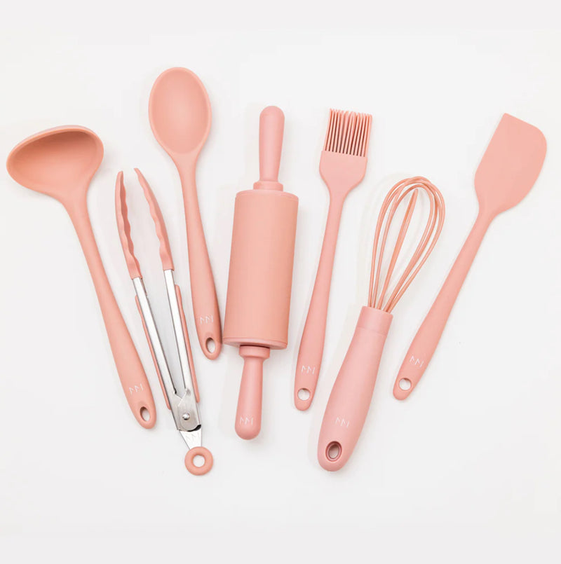 Montessori Mates Mini Chef Kids Kitchen Utensils Set Practical Life Materials 3yrs+