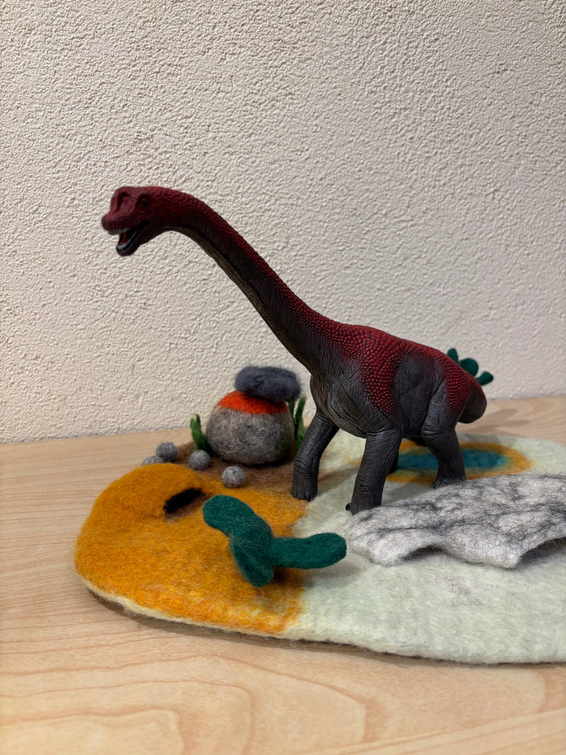 Schleich Brachiosaurus Red Extra Large Figurine Dinosaur Collection Animal Figurines 3yrs+