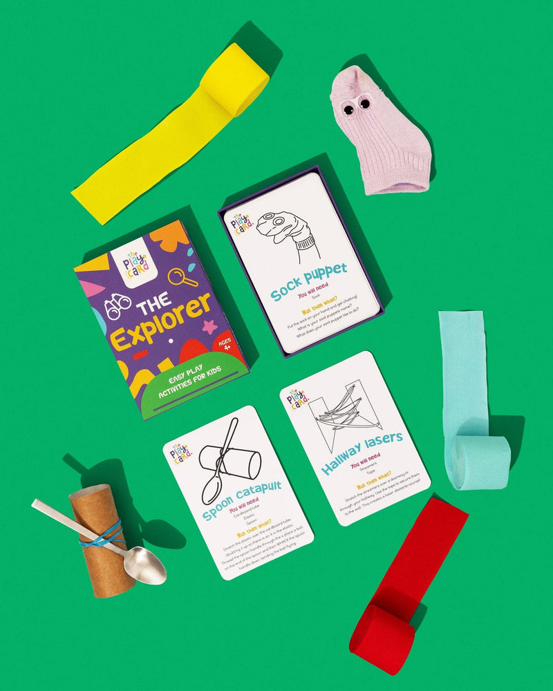 The Play Card Co The Explorer Activities Play Ideas Card 4yrs+