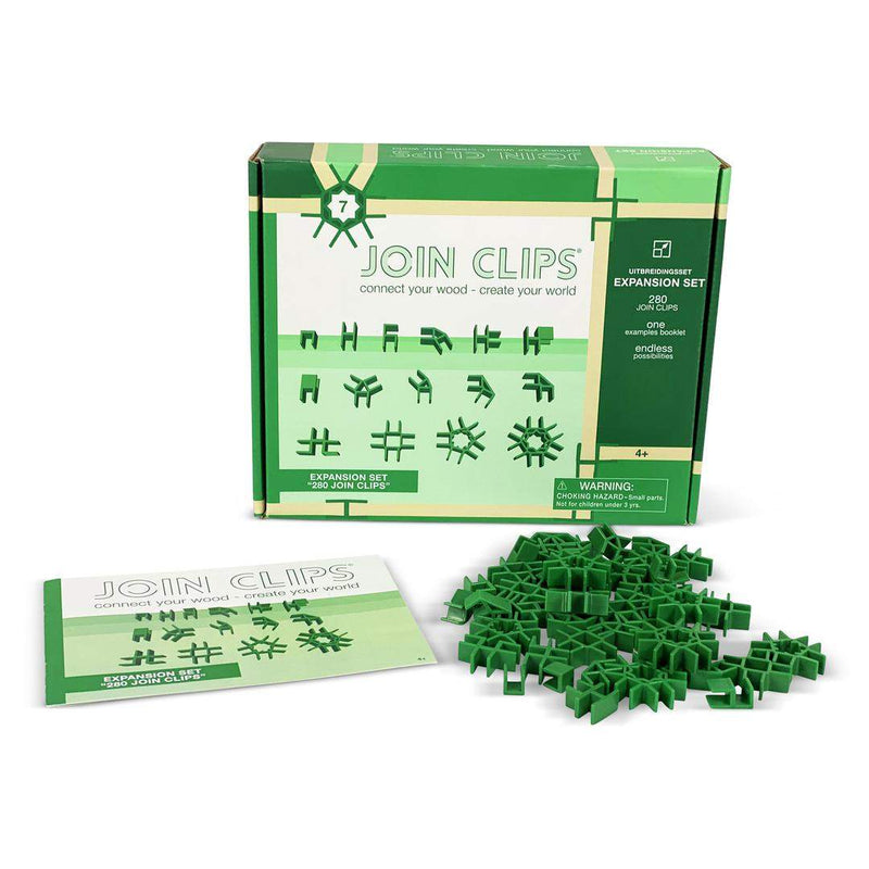 Join Clips System Basic Expansion Set 280pc by Educo STEM Toys Building Blocks Educational Creativity Toy School Range 4yrs+