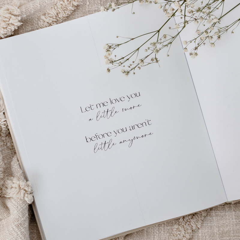 Darling Baby Journal Keepsake Baby Memory Book (Hardcover) by Adored Illustrations Gifting Idea for 0m+