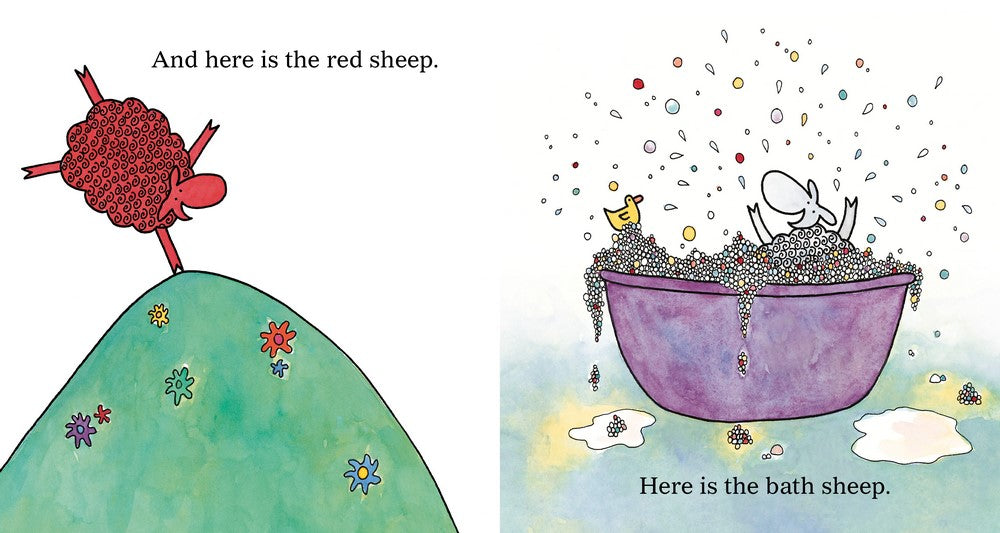 Where is the Green Sheep? (Board Book)