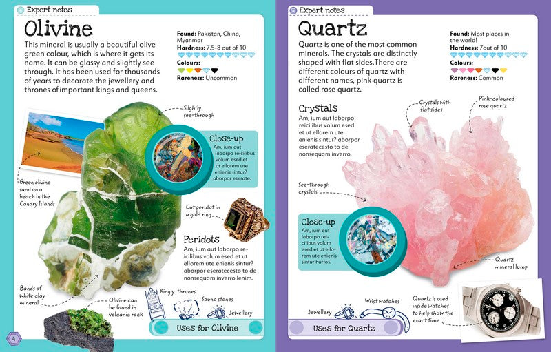 My Book of Rocks and Minerals (Hardcover): Science. Science STEM Book