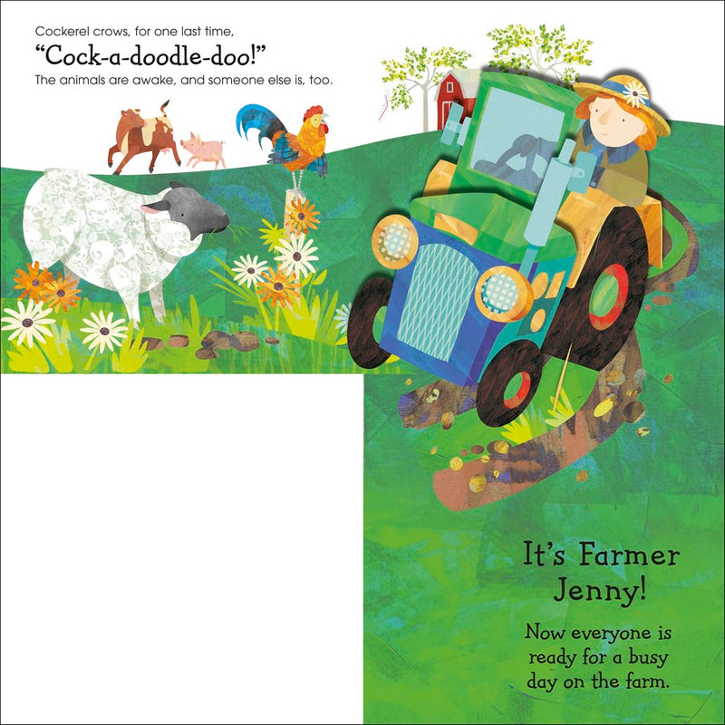 Jonny Lambert's Wake Up, Farm! (Lift the Flap and Pop Up Book) Interactive Book by Jonny Lambert: Farm Animal Toys