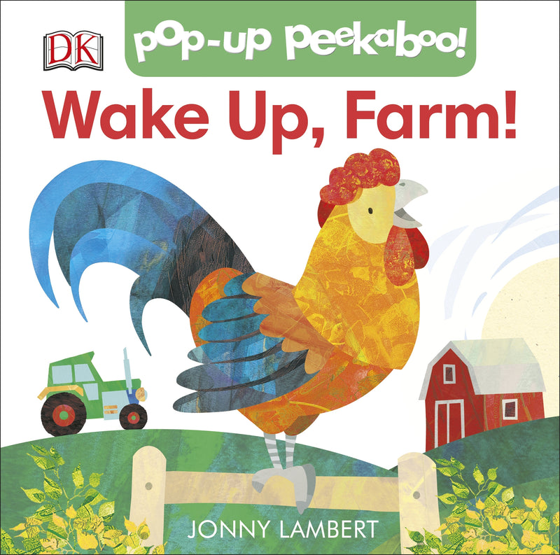 Jonny Lambert's Wake Up, Farm! (Lift the Flap and Pop Up Book) Interactive Book by Jonny Lambert: Farm Animal Toys
