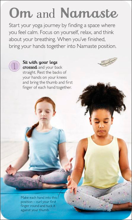 Yoga For Kids Flash Card Mindfulness