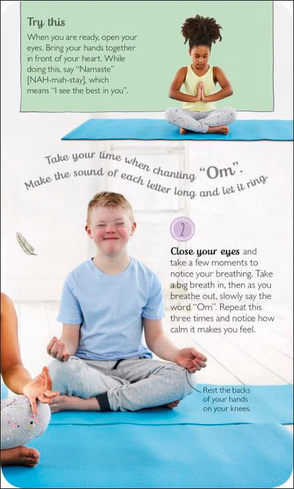 Yoga For Kids Flash Card Mindfulness