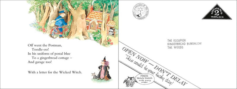 The Jolly Postman or Other People’s Letters (Hardcover) by Janet and Allan Ahlberg Kids Picture Book